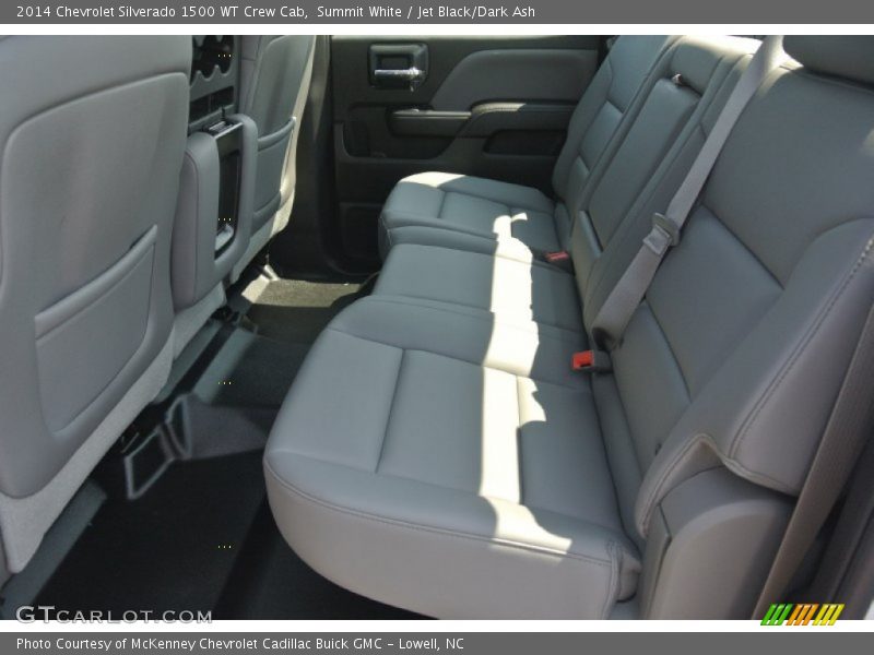 Summit White / Jet Black/Dark Ash 2014 Chevrolet Silverado 1500 WT Crew Cab