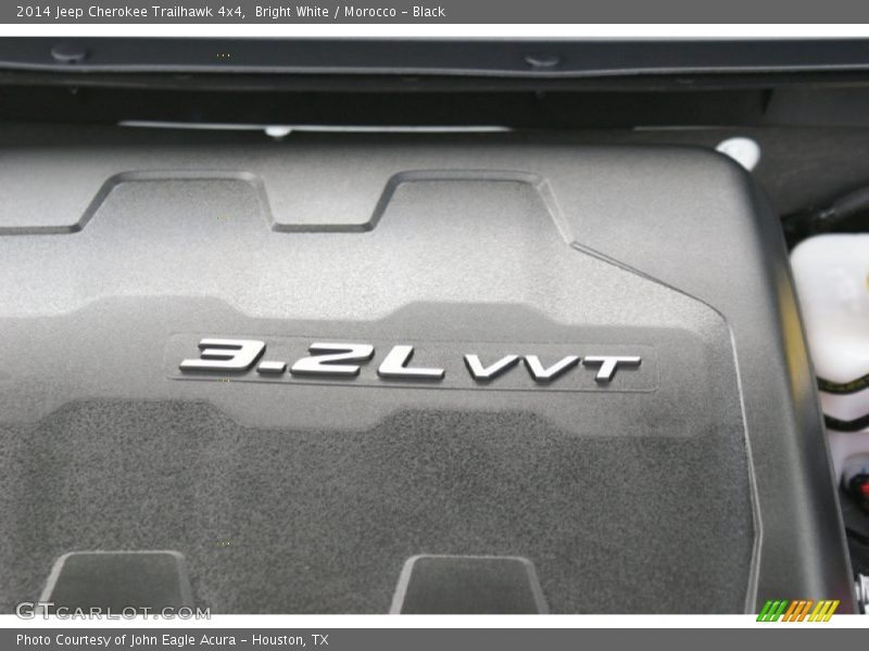 Bright White / Morocco - Black 2014 Jeep Cherokee Trailhawk 4x4