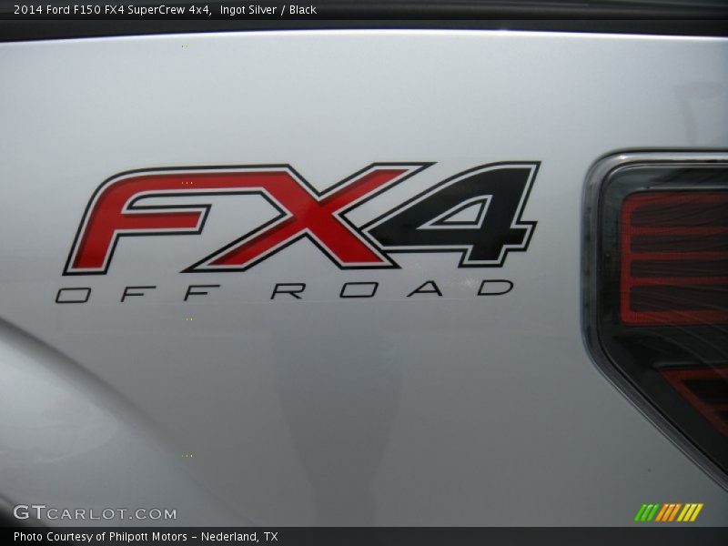 Ingot Silver / Black 2014 Ford F150 FX4 SuperCrew 4x4