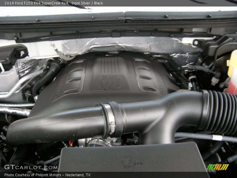 Ingot Silver / Black 2014 Ford F150 FX4 SuperCrew 4x4