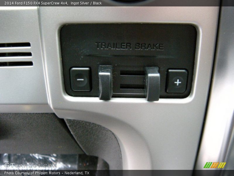 Ingot Silver / Black 2014 Ford F150 FX4 SuperCrew 4x4