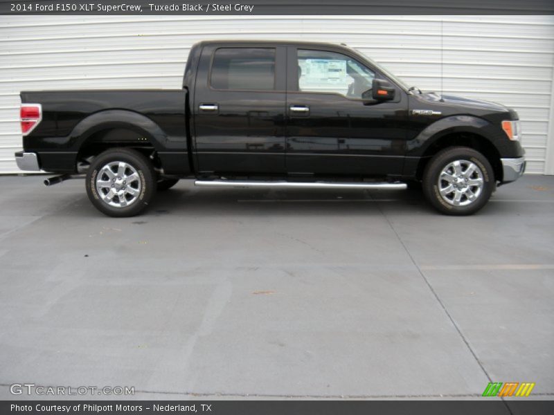 Tuxedo Black / Steel Grey 2014 Ford F150 XLT SuperCrew