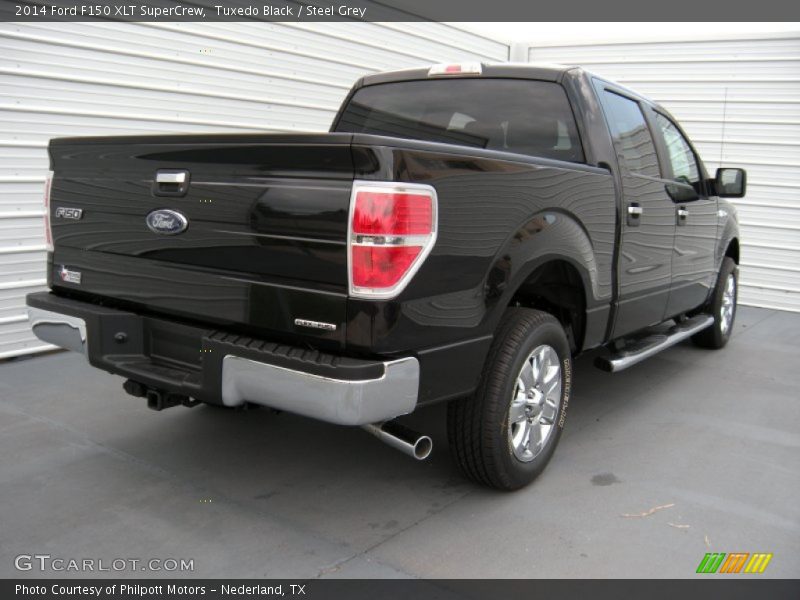 Tuxedo Black / Steel Grey 2014 Ford F150 XLT SuperCrew