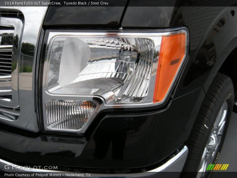 Tuxedo Black / Steel Grey 2014 Ford F150 XLT SuperCrew