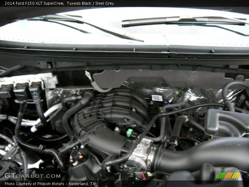 Tuxedo Black / Steel Grey 2014 Ford F150 XLT SuperCrew