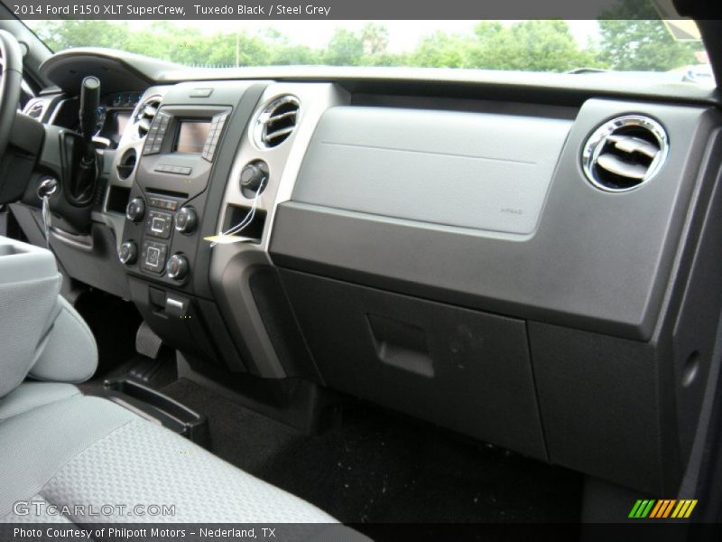 Tuxedo Black / Steel Grey 2014 Ford F150 XLT SuperCrew