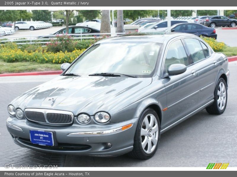 Quartz Metallic / Ivory 2005 Jaguar X-Type 3.0