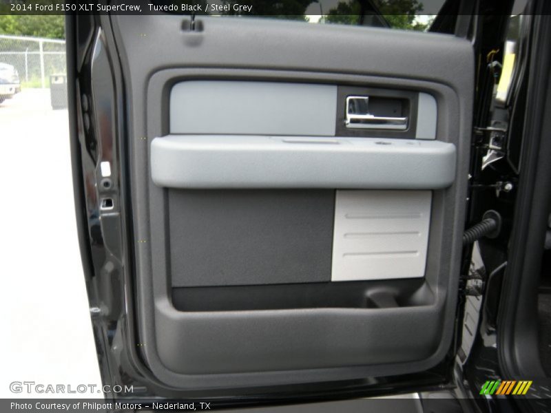 Tuxedo Black / Steel Grey 2014 Ford F150 XLT SuperCrew
