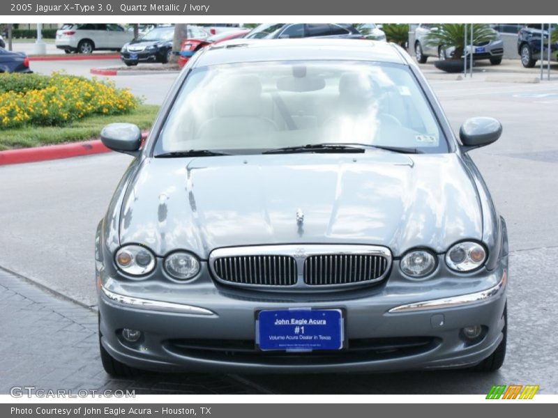 Quartz Metallic / Ivory 2005 Jaguar X-Type 3.0