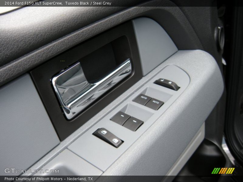 Tuxedo Black / Steel Grey 2014 Ford F150 XLT SuperCrew