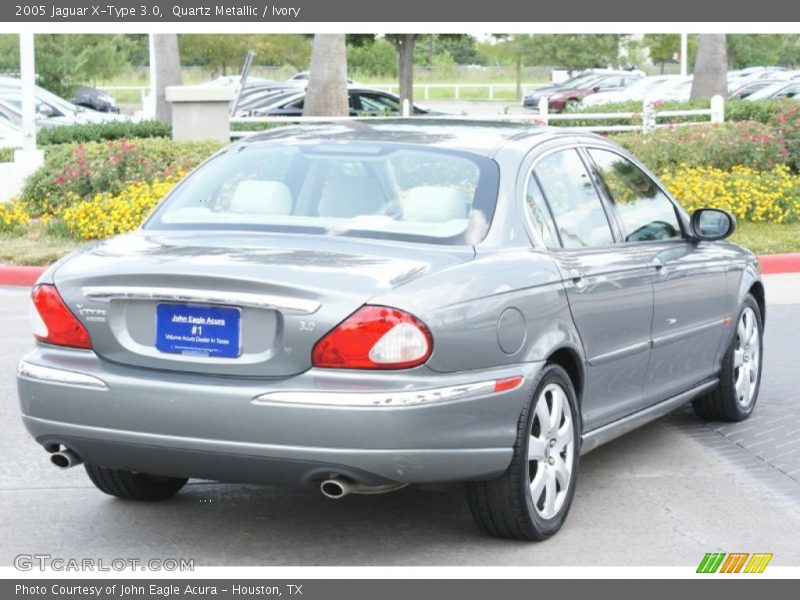 Quartz Metallic / Ivory 2005 Jaguar X-Type 3.0