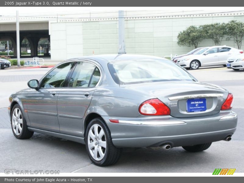 Quartz Metallic / Ivory 2005 Jaguar X-Type 3.0