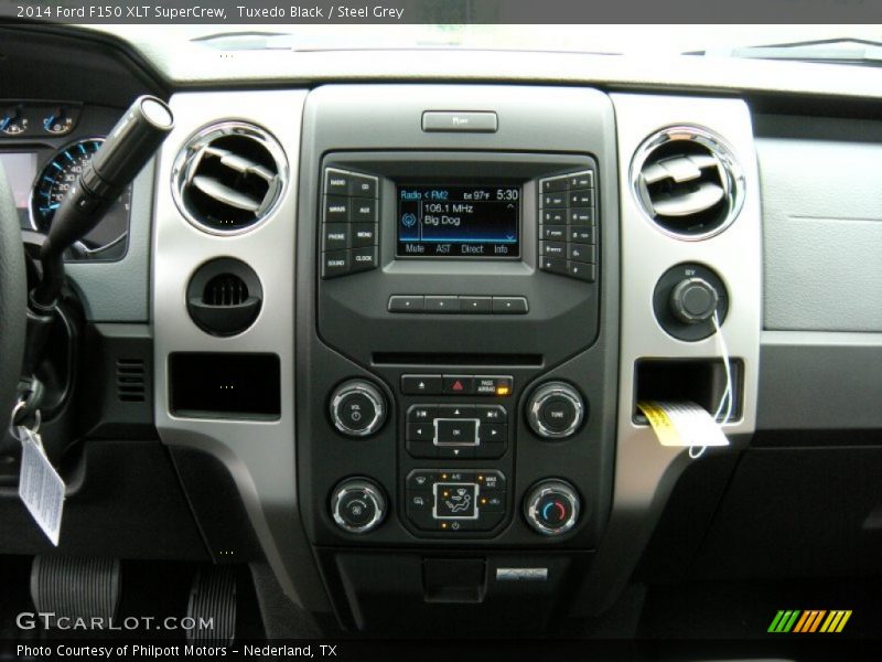Tuxedo Black / Steel Grey 2014 Ford F150 XLT SuperCrew