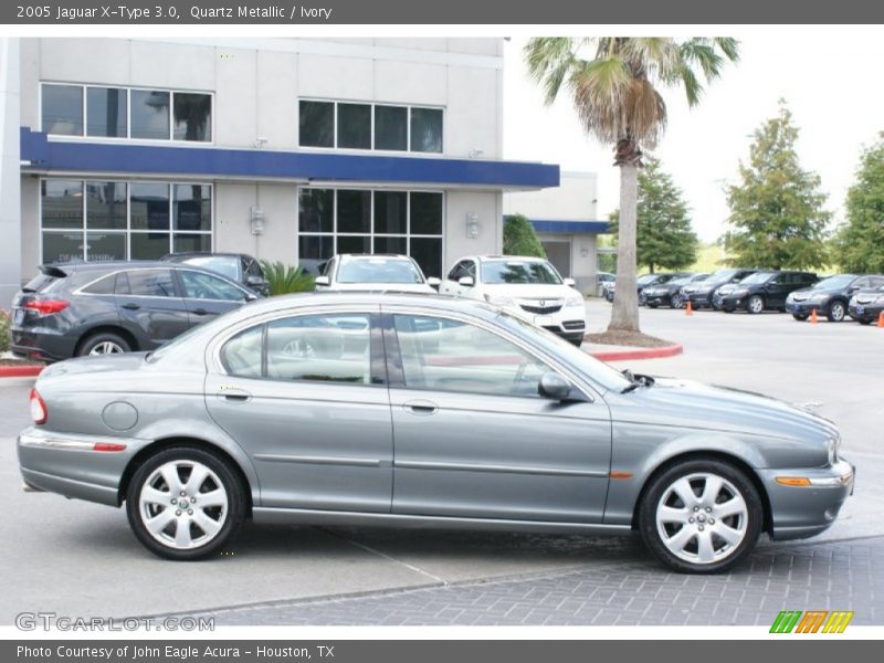Quartz Metallic / Ivory 2005 Jaguar X-Type 3.0
