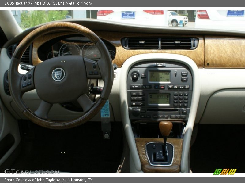 Quartz Metallic / Ivory 2005 Jaguar X-Type 3.0