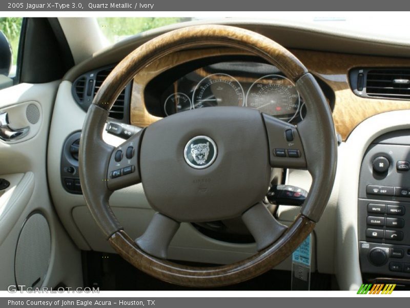 Quartz Metallic / Ivory 2005 Jaguar X-Type 3.0