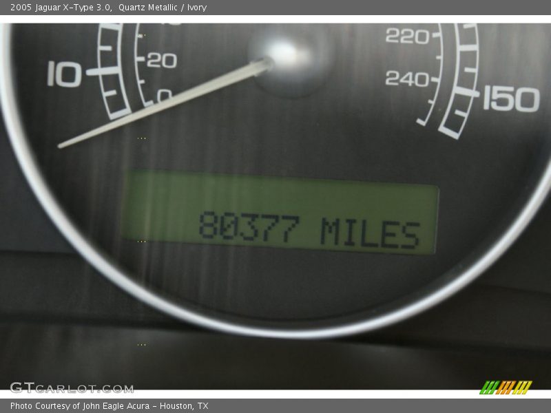 Quartz Metallic / Ivory 2005 Jaguar X-Type 3.0
