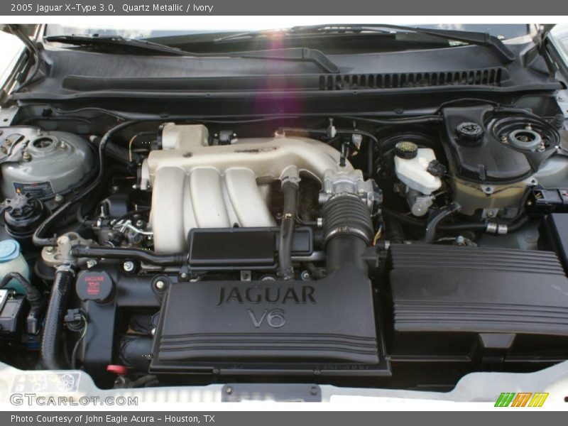 Quartz Metallic / Ivory 2005 Jaguar X-Type 3.0