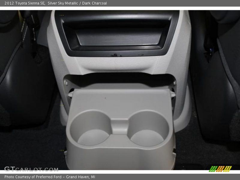 Silver Sky Metallic / Dark Charcoal 2012 Toyota Sienna SE