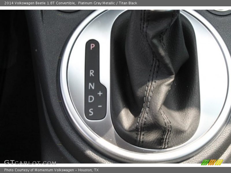 Platinum Gray Metallic / Titan Black 2014 Volkswagen Beetle 1.8T Convertible