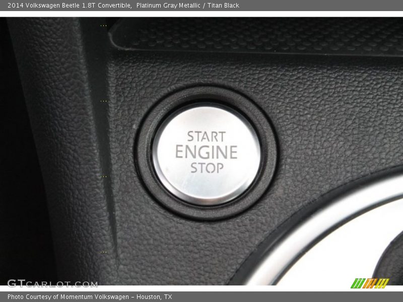 Platinum Gray Metallic / Titan Black 2014 Volkswagen Beetle 1.8T Convertible