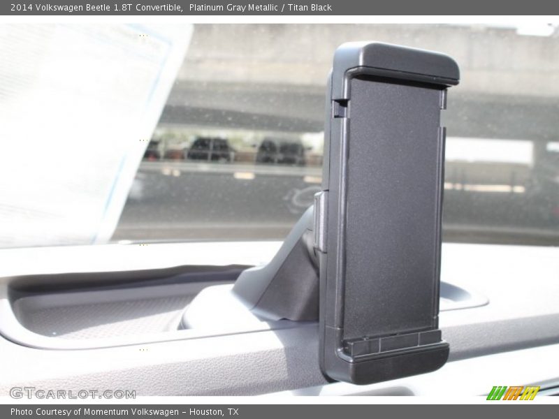 Platinum Gray Metallic / Titan Black 2014 Volkswagen Beetle 1.8T Convertible