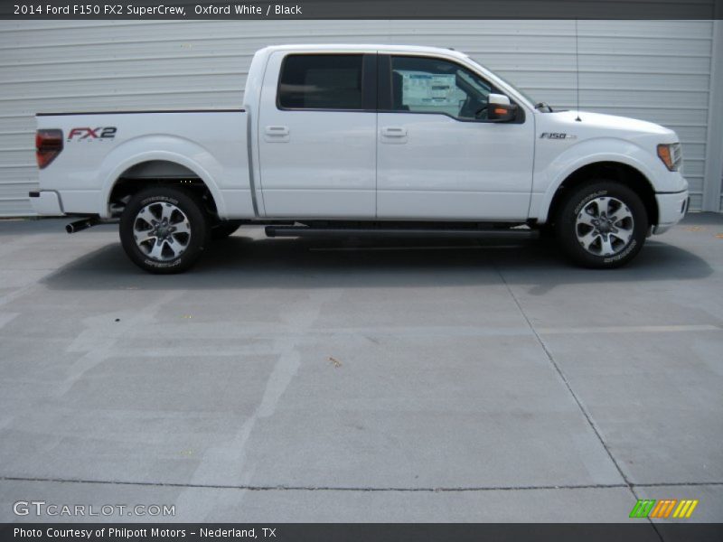 Oxford White / Black 2014 Ford F150 FX2 SuperCrew