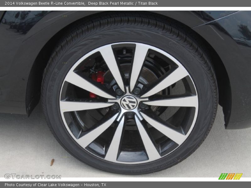  2014 Beetle R-Line Convertible Wheel