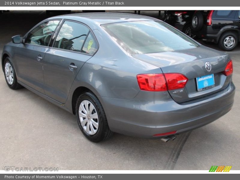 Platinum Gray Metallic / Titan Black 2014 Volkswagen Jetta S Sedan