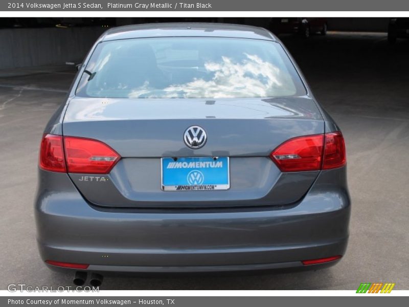 Platinum Gray Metallic / Titan Black 2014 Volkswagen Jetta S Sedan