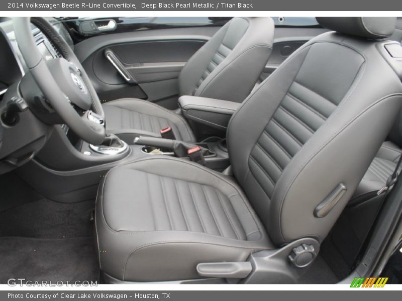 Front Seat of 2014 Beetle R-Line Convertible