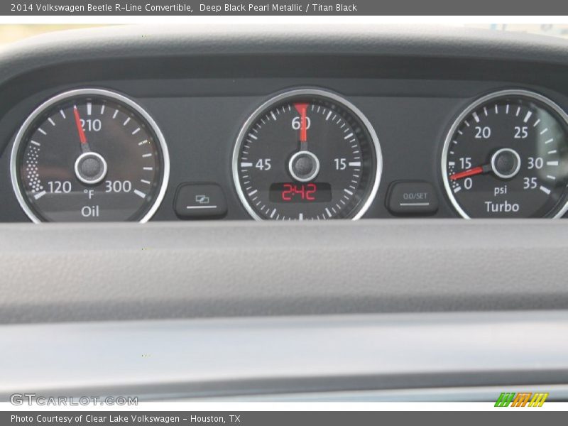  2014 Beetle R-Line Convertible R-Line Convertible Gauges
