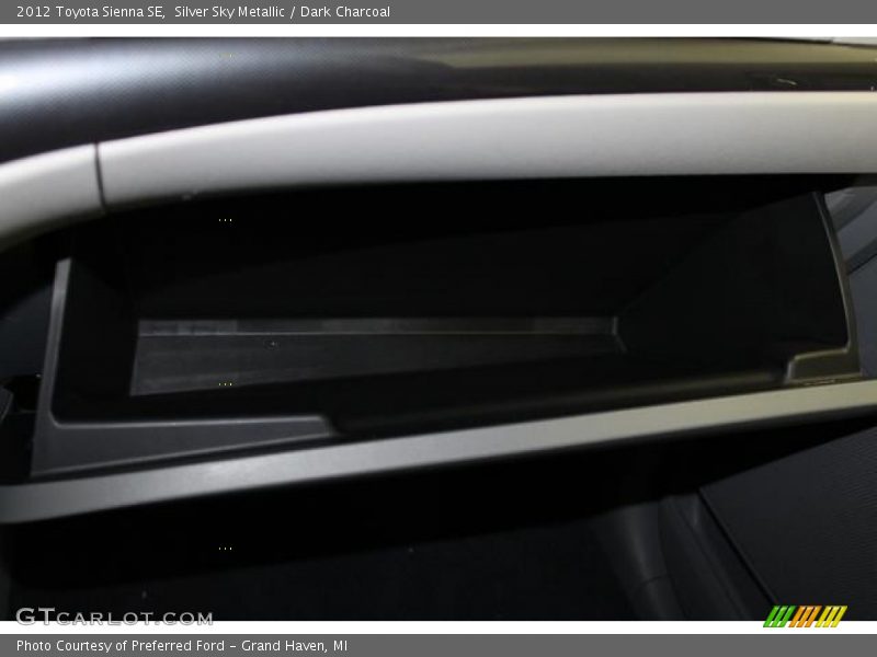 Silver Sky Metallic / Dark Charcoal 2012 Toyota Sienna SE