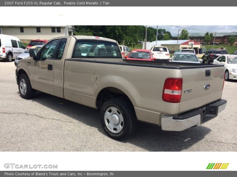 Pueblo Gold Metallic / Tan 2007 Ford F150 XL Regular Cab