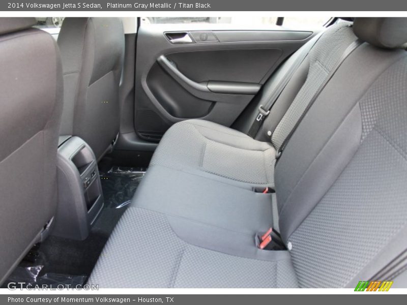 Platinum Gray Metallic / Titan Black 2014 Volkswagen Jetta S Sedan