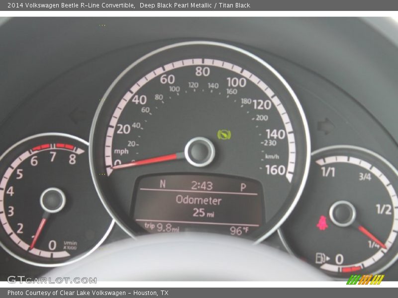  2014 Beetle R-Line Convertible R-Line Convertible Gauges