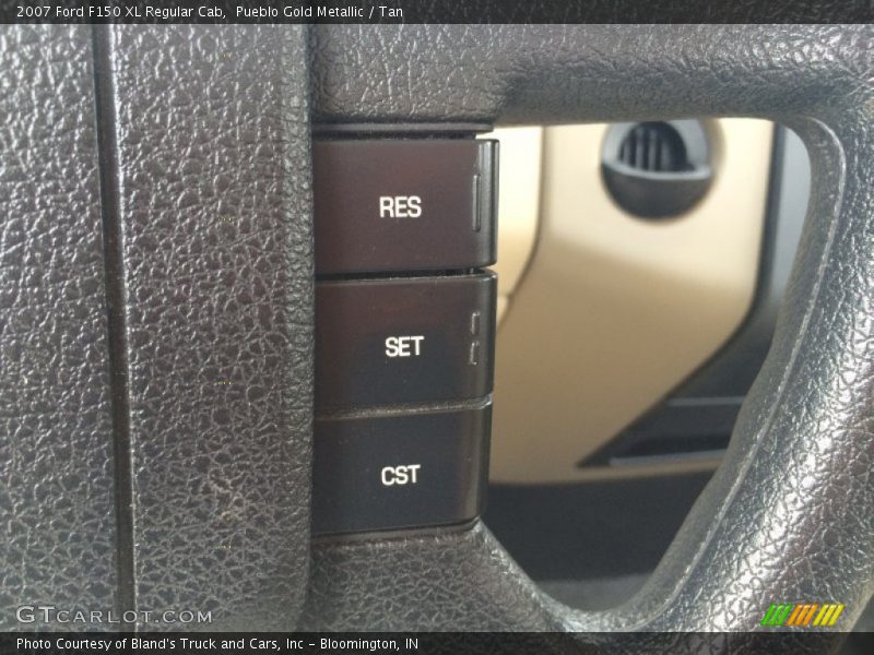 Pueblo Gold Metallic / Tan 2007 Ford F150 XL Regular Cab
