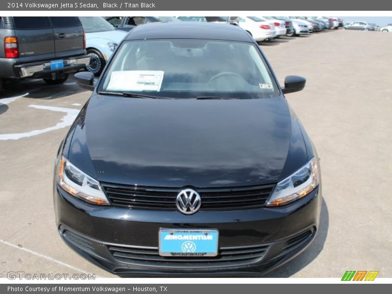 Black / Titan Black 2014 Volkswagen Jetta S Sedan
