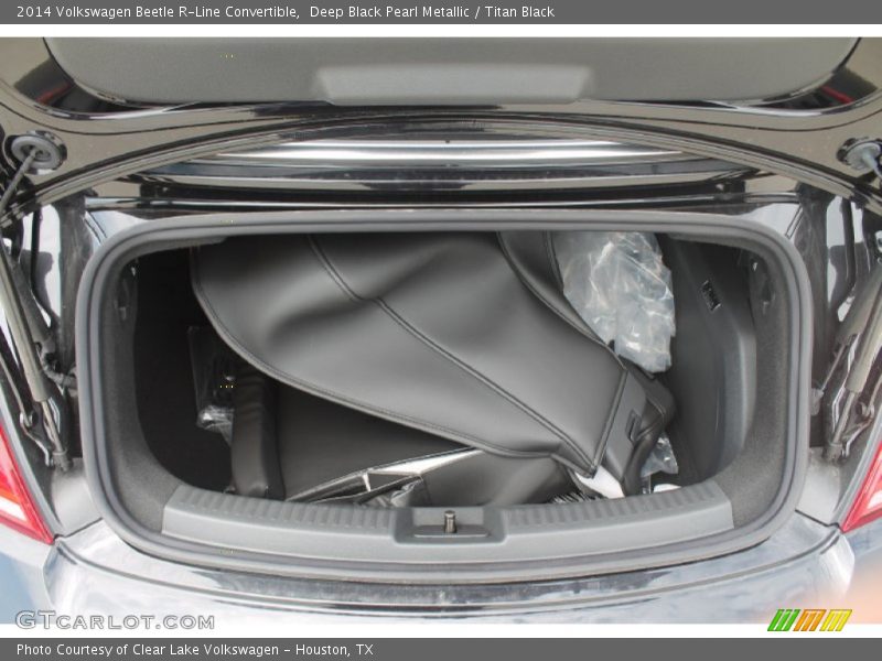  2014 Beetle R-Line Convertible Trunk
