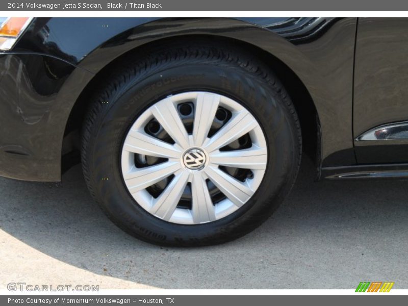 Black / Titan Black 2014 Volkswagen Jetta S Sedan