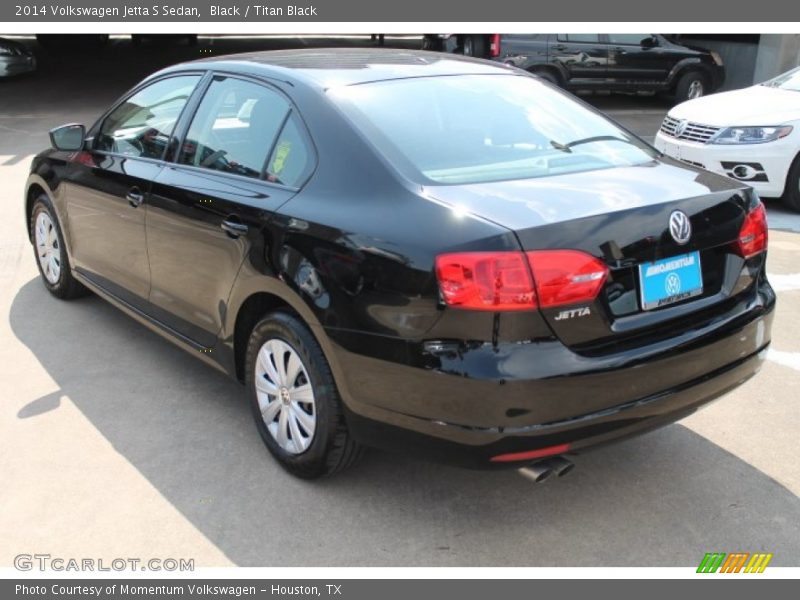 Black / Titan Black 2014 Volkswagen Jetta S Sedan
