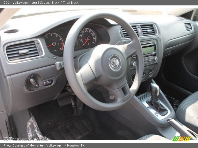 Black / Titan Black 2014 Volkswagen Jetta S Sedan