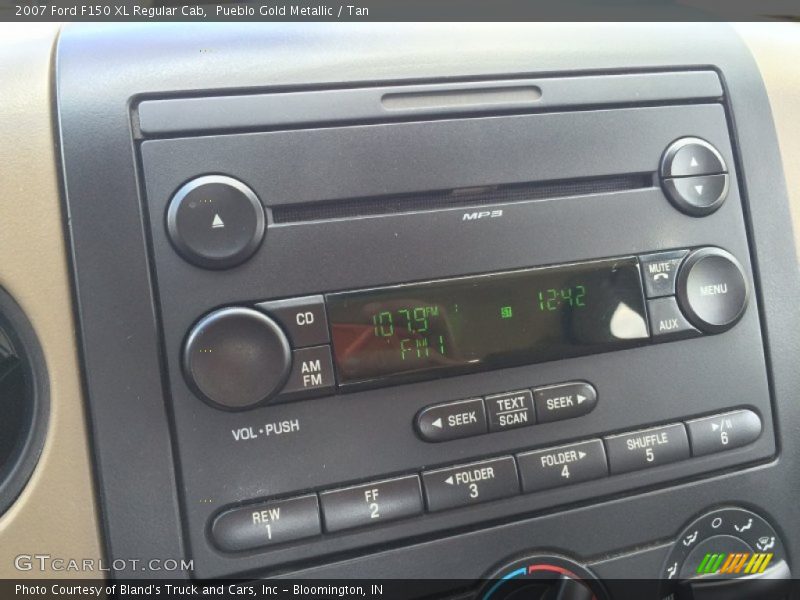 Controls of 2007 F150 XL Regular Cab