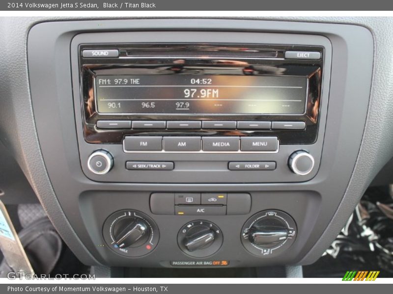 Black / Titan Black 2014 Volkswagen Jetta S Sedan