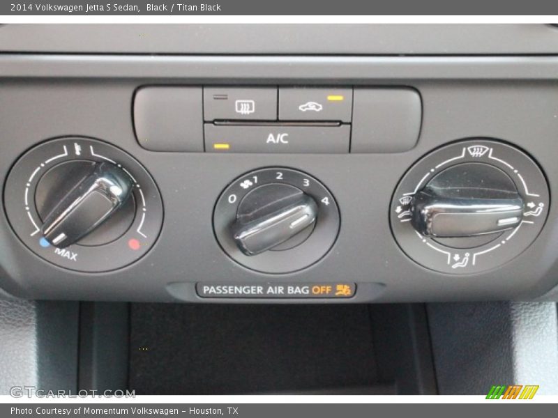 Black / Titan Black 2014 Volkswagen Jetta S Sedan