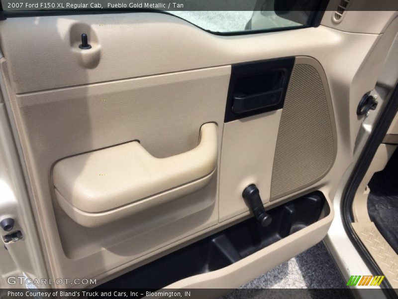 Pueblo Gold Metallic / Tan 2007 Ford F150 XL Regular Cab