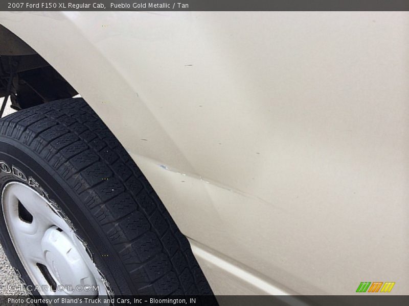 Pueblo Gold Metallic / Tan 2007 Ford F150 XL Regular Cab