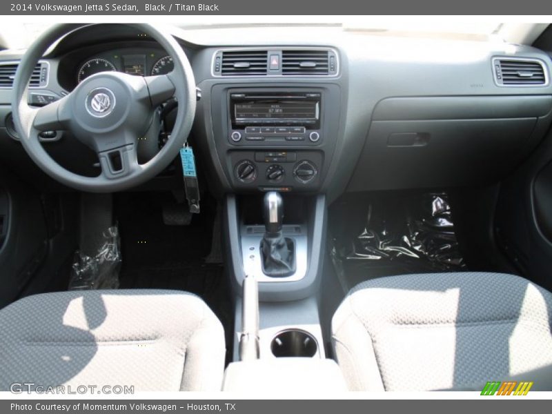Black / Titan Black 2014 Volkswagen Jetta S Sedan