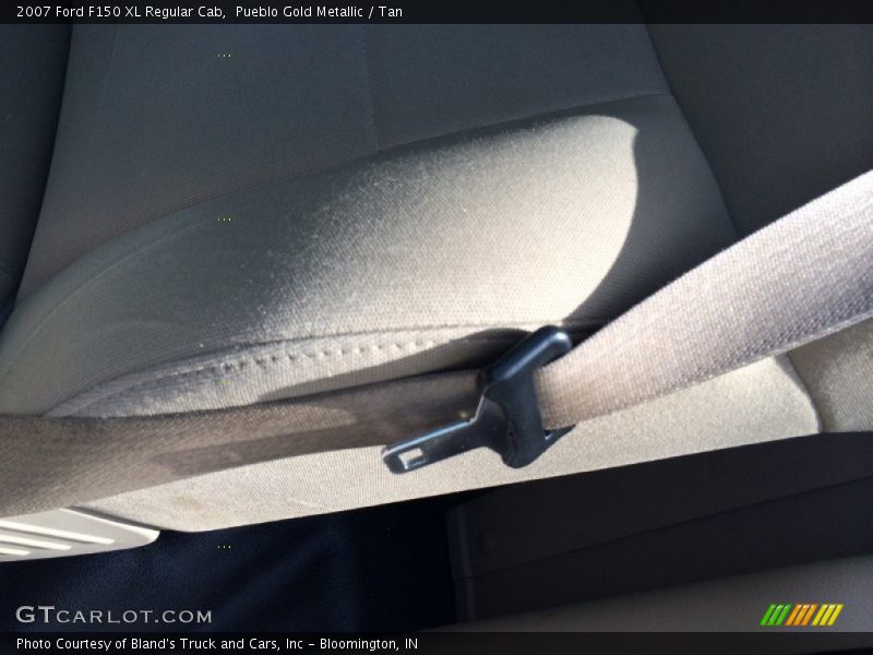 Pueblo Gold Metallic / Tan 2007 Ford F150 XL Regular Cab