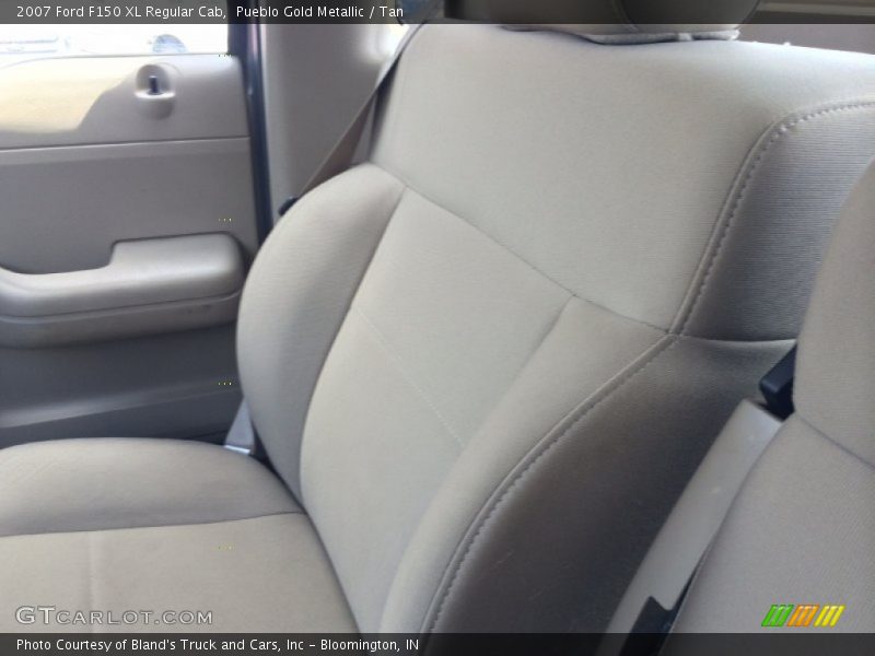 Pueblo Gold Metallic / Tan 2007 Ford F150 XL Regular Cab